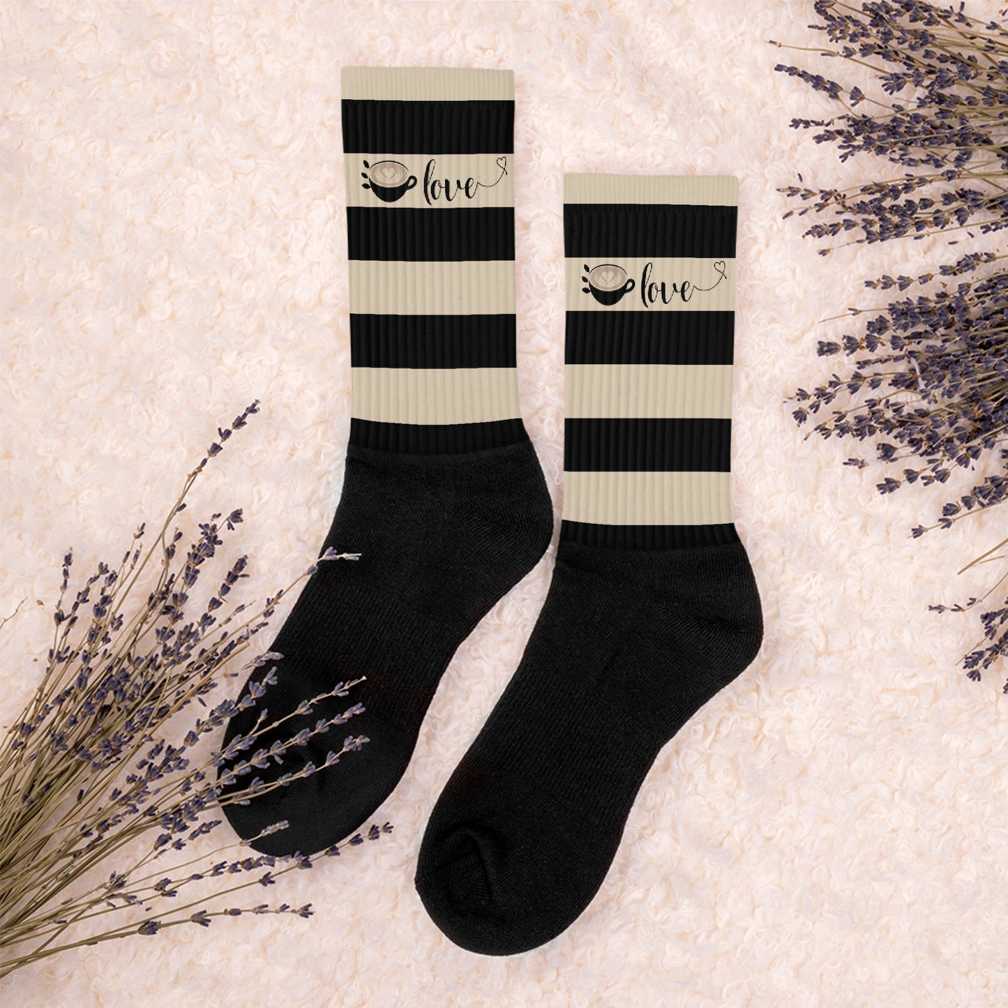 Latte Love Socks – Cozy Coffee Comfort for Your Feet