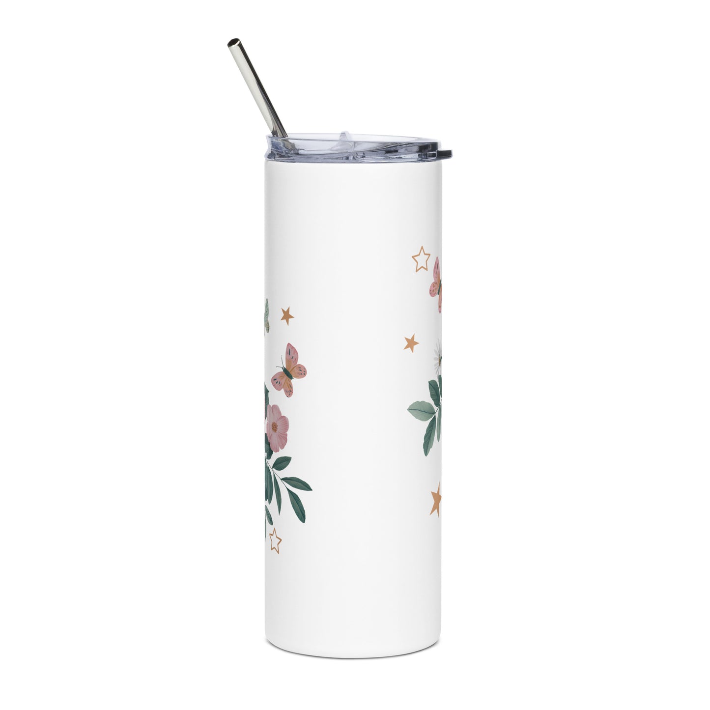 Floral Elegance Tumbler – Stylish & Practical Gift for Moms