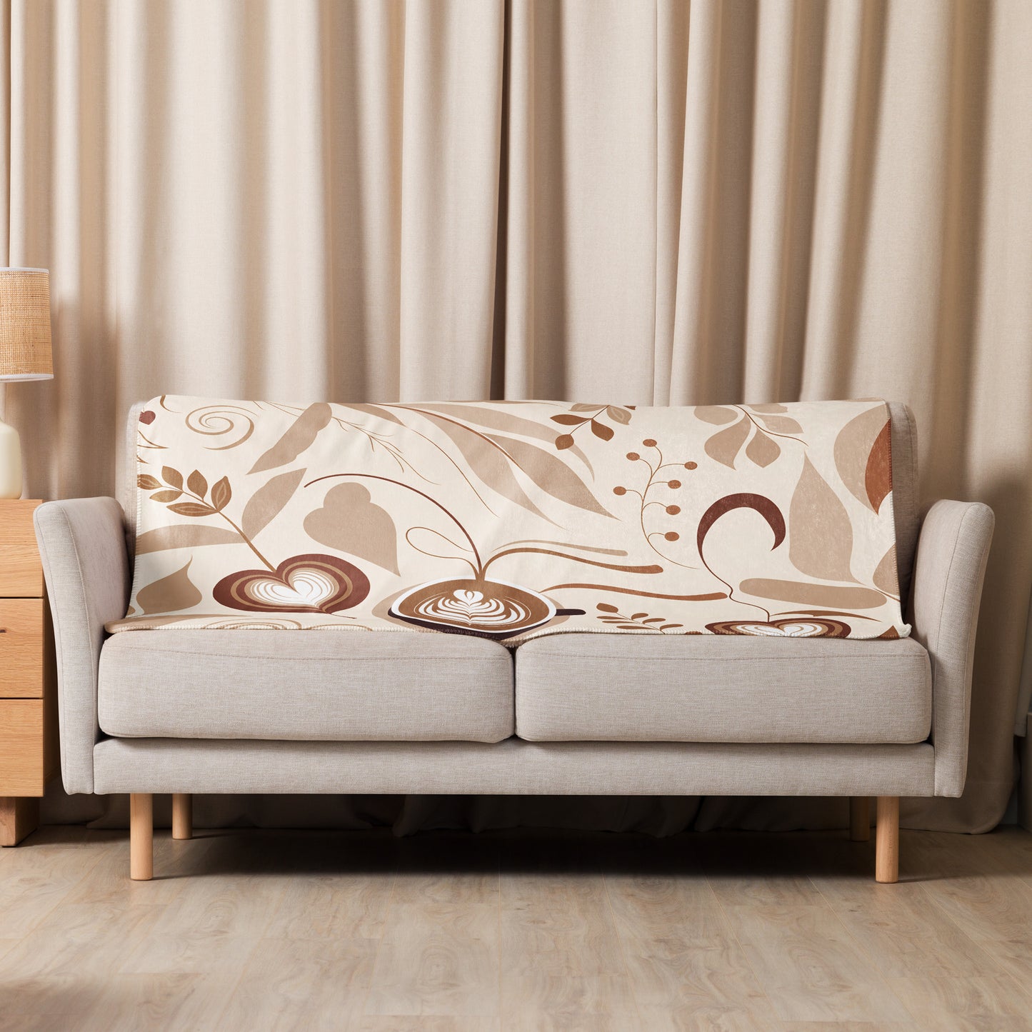 Espresso Elegance Coffee Blanket – Must-Have for Coffee Fans