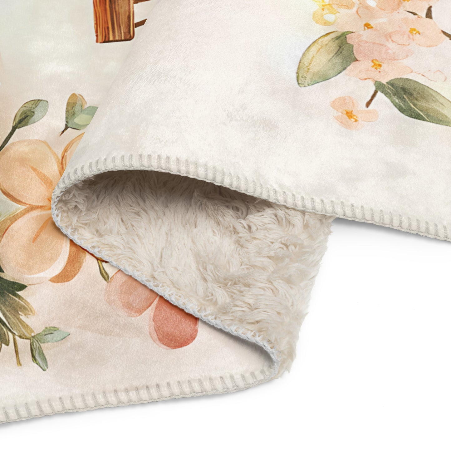 Blossom Serenity Blanket – Cozy & Beautiful Gift for Moms