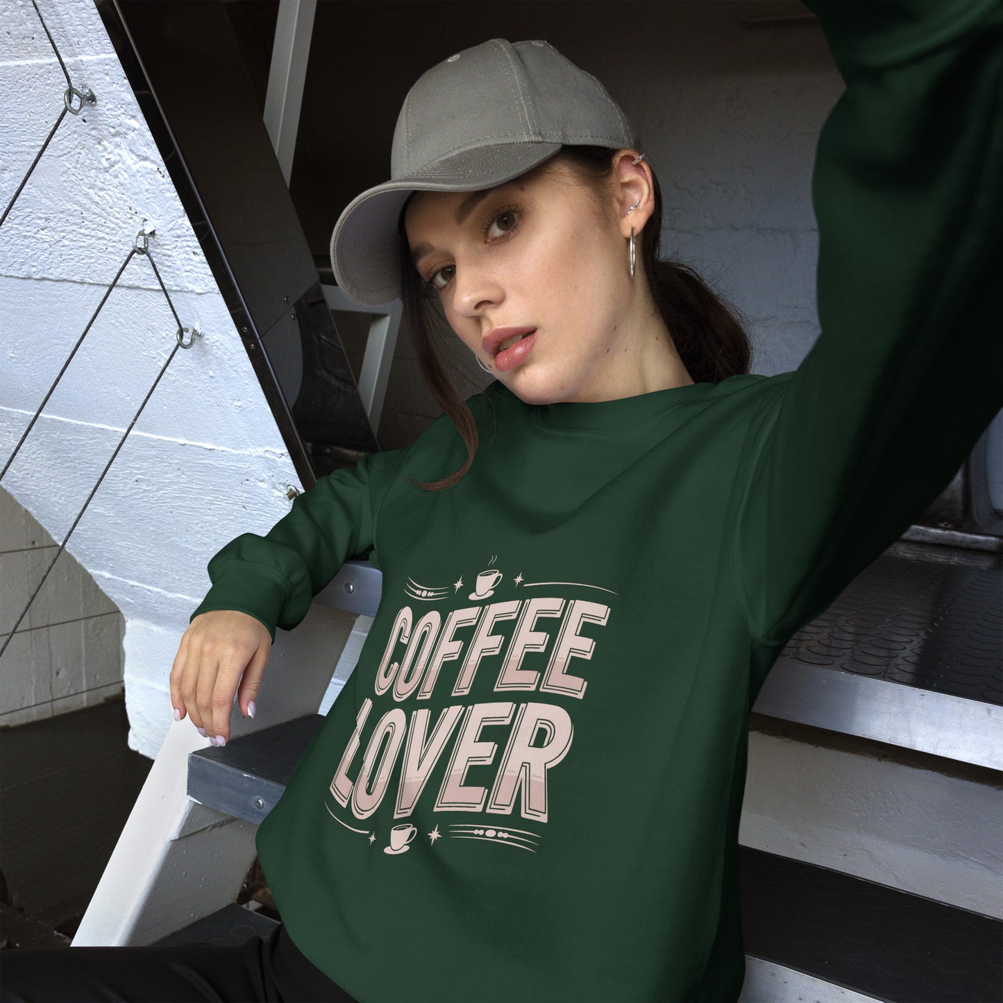 Coffee Lover Sweatshirt – Perfect for Chilly Brew Days