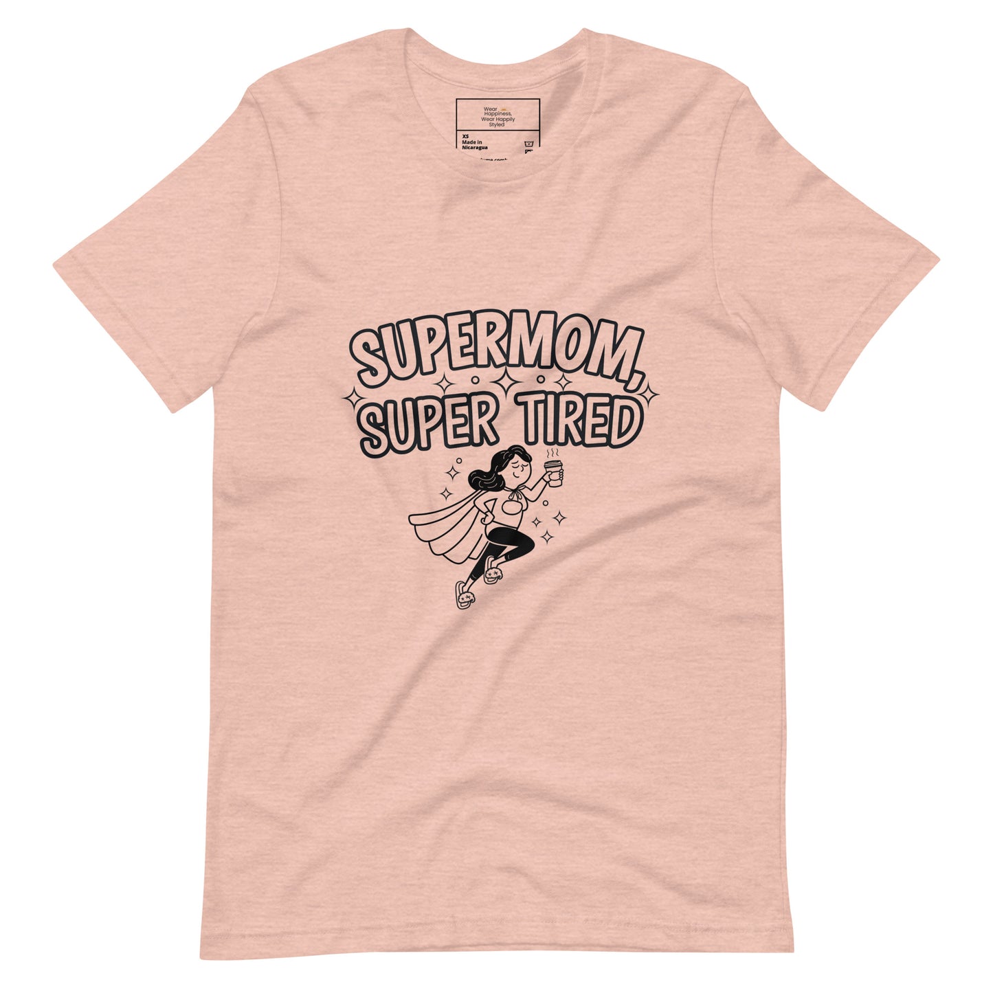 Supermom, Super Tired – Funny Shirt for Mom & Great Gift