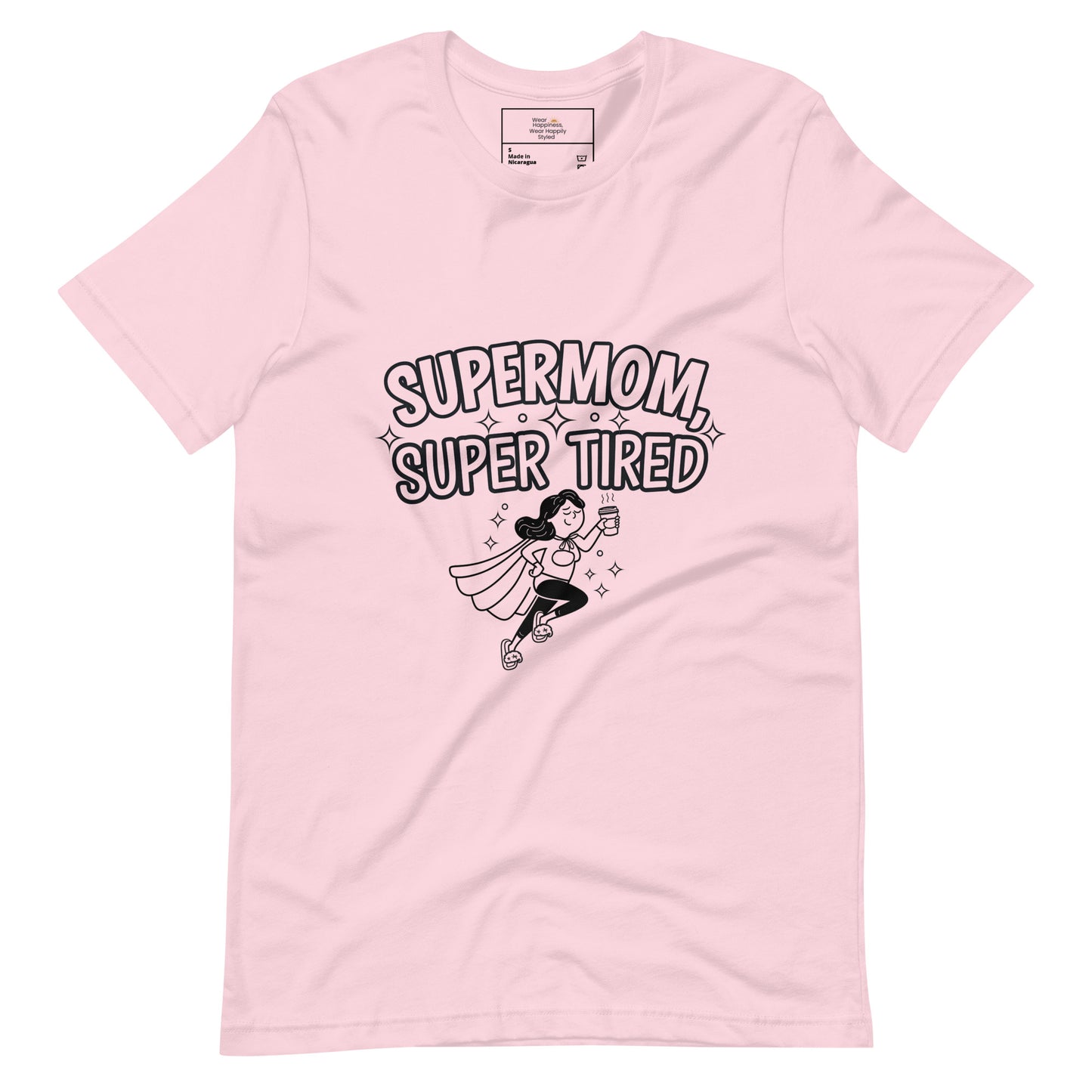 Supermom, Super Tired – Funny Shirt for Mom & Great Gift