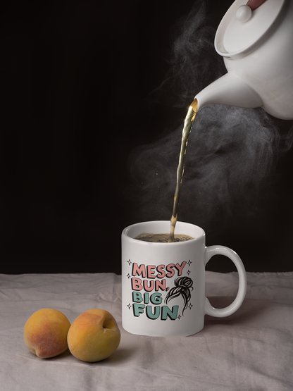 Messy Bun Big Fun Mug