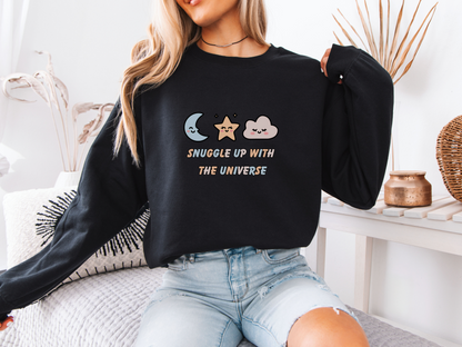 Snuggle Up with the Universe -  Sweatshirt