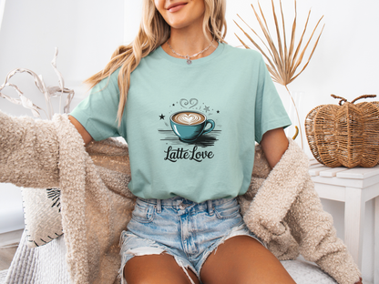 Latte Love - Cute Coffee T-Shirt