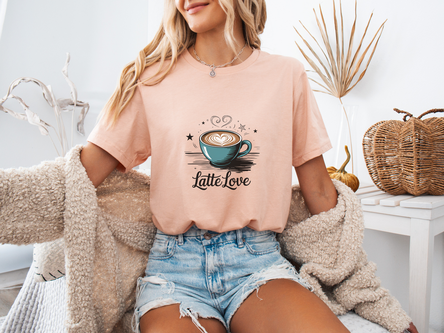 Latte Love - Cute Coffee T-Shirt