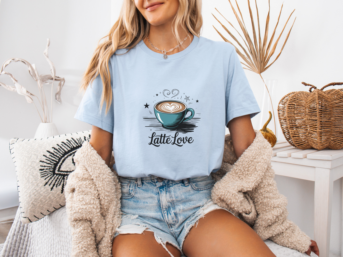 Latte Love - Cute Coffee T-Shirt