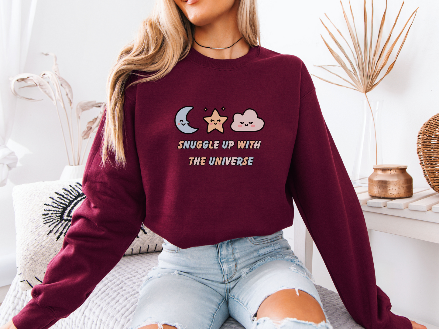 Snuggle Up with the Universe -  Sweatshirt