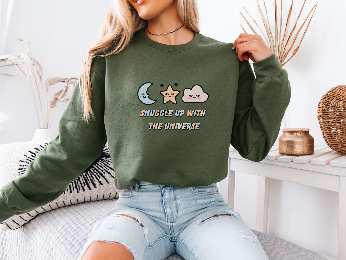 Snuggle Up with the Universe -  Sweatshirt