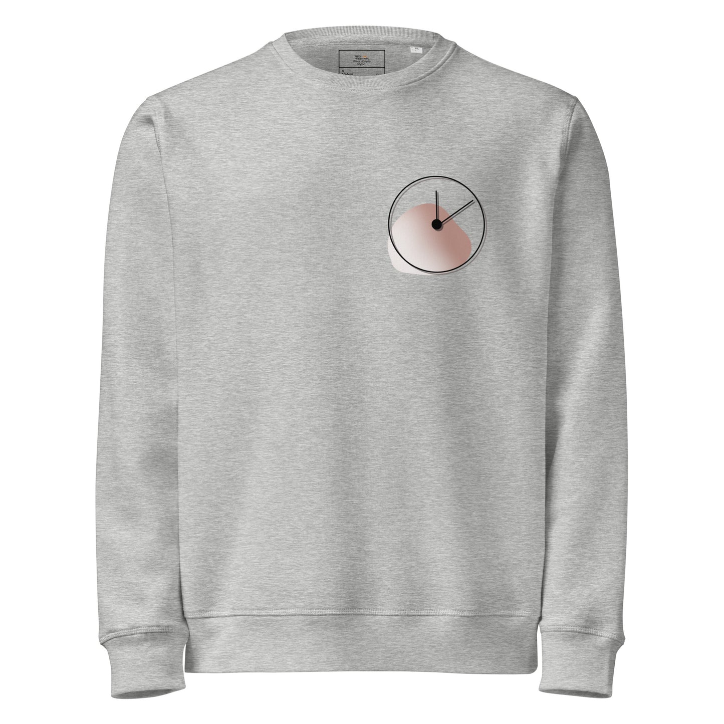 One Day at a Time Sweatshirt – Cozy Motivational Gift for Moms - ash color front
