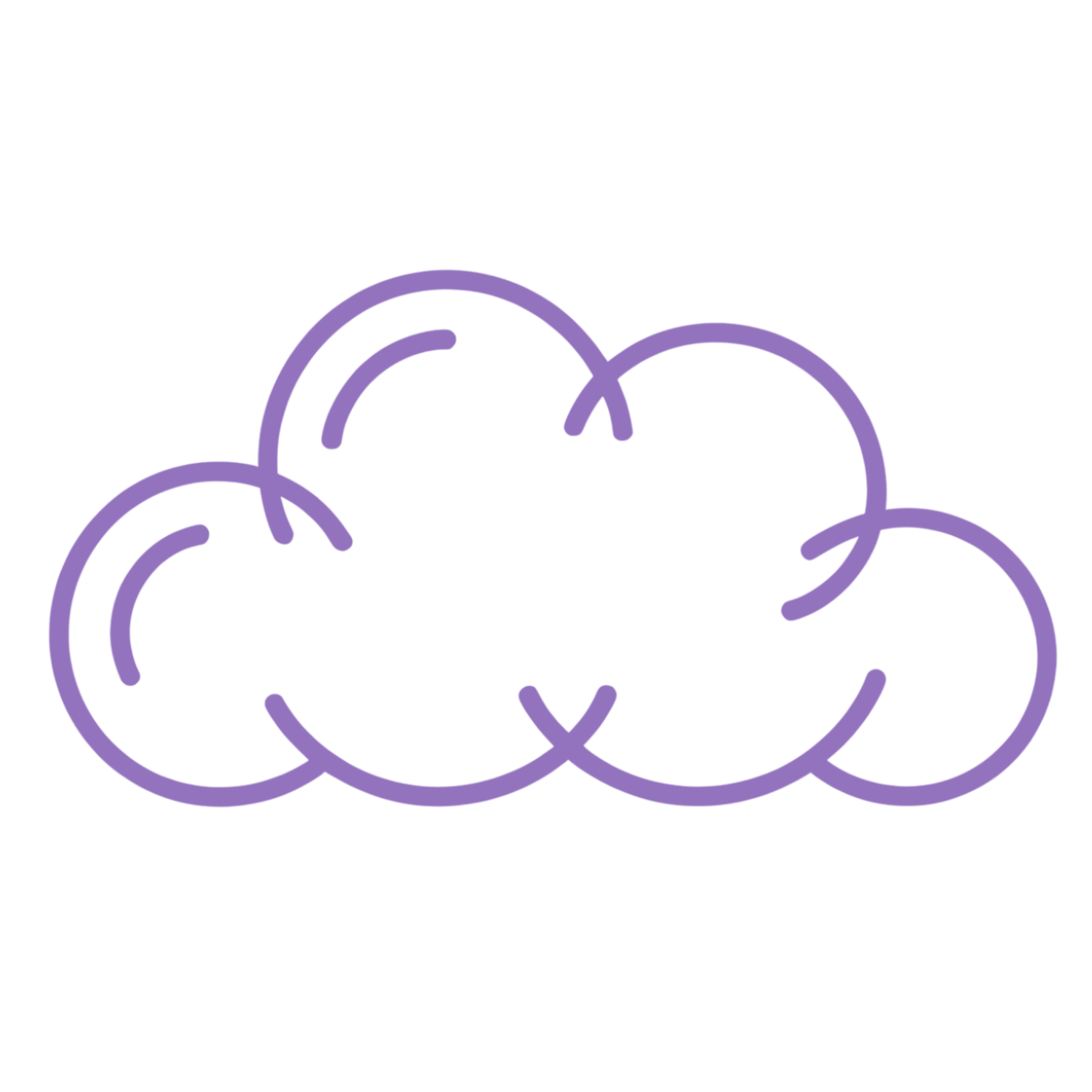 Purple icon - cloud