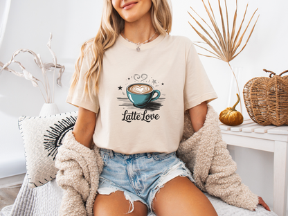 Latte Love - Cute Coffee T-Shirt