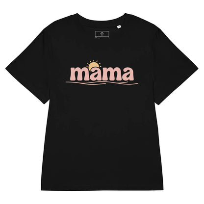 mama-in-the-sunlight-tshirt-black-front-flatlay