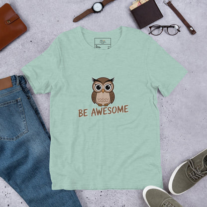 Be Awesome Owl T-Shirt