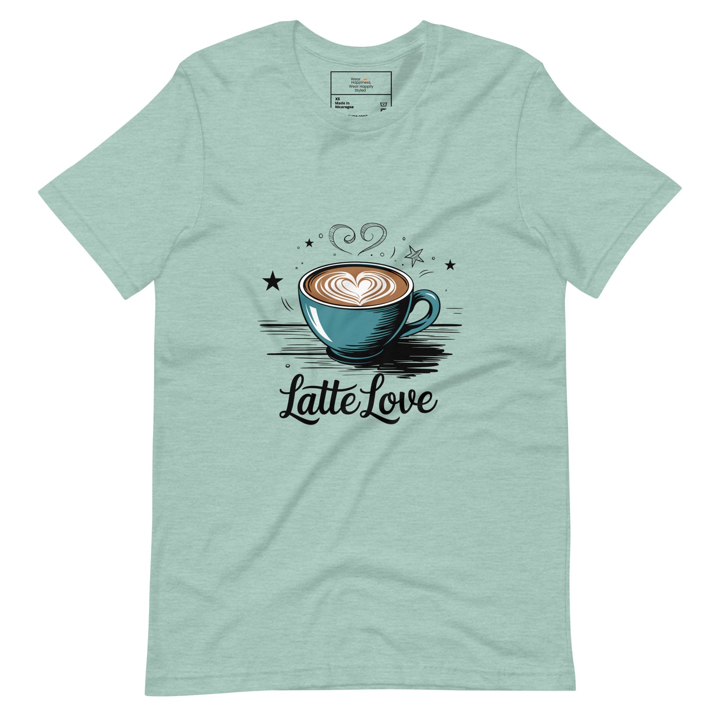 Latte Love - Cute Coffee T-Shirt