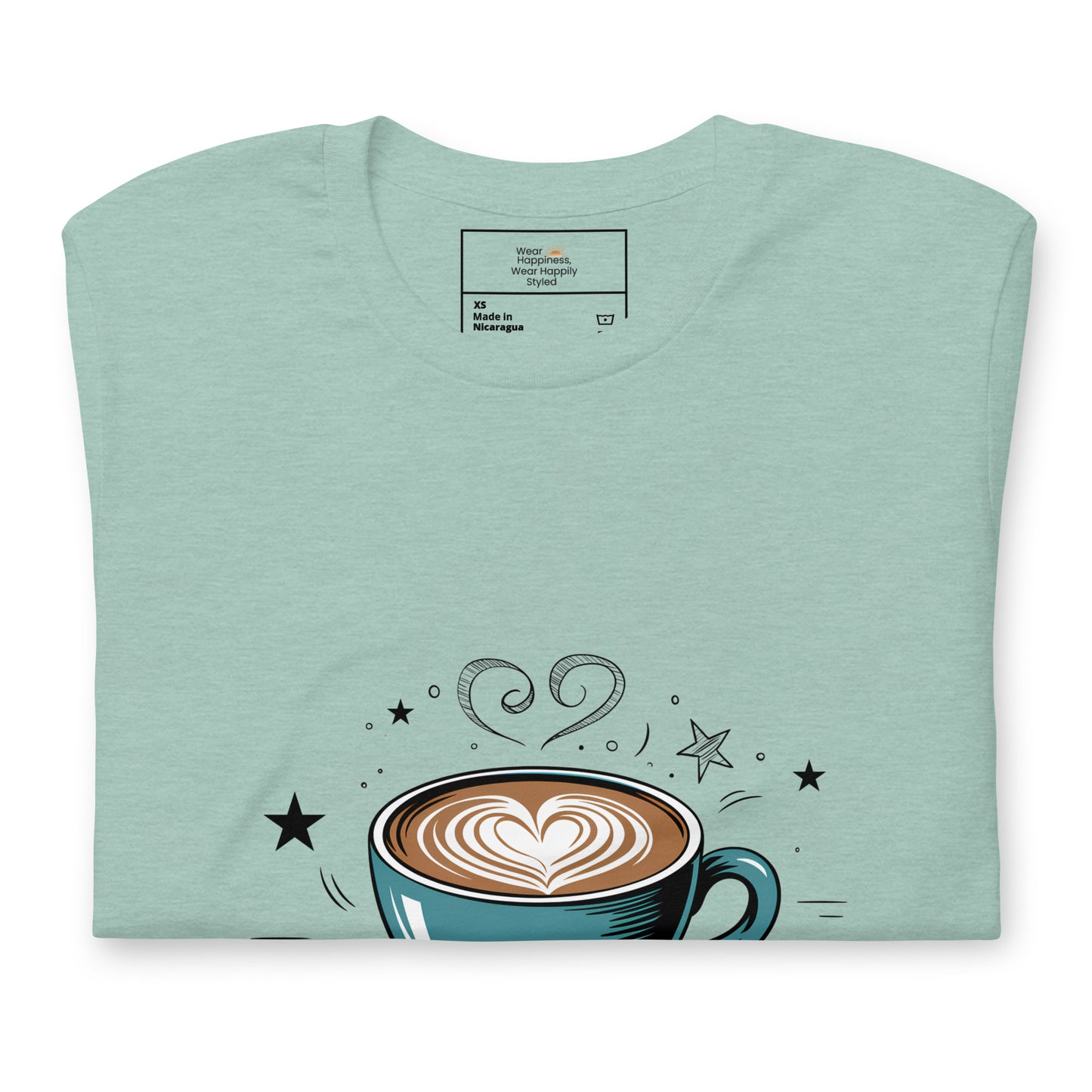 Latte Love - Cute Coffee T-Shirt