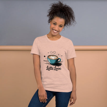 Latte Love - Cute Coffee T-Shirt