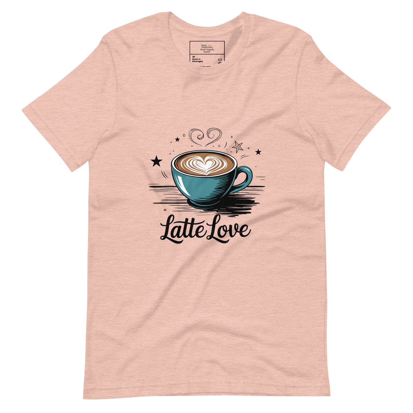 Latte Love - Cute Coffee T-Shirt