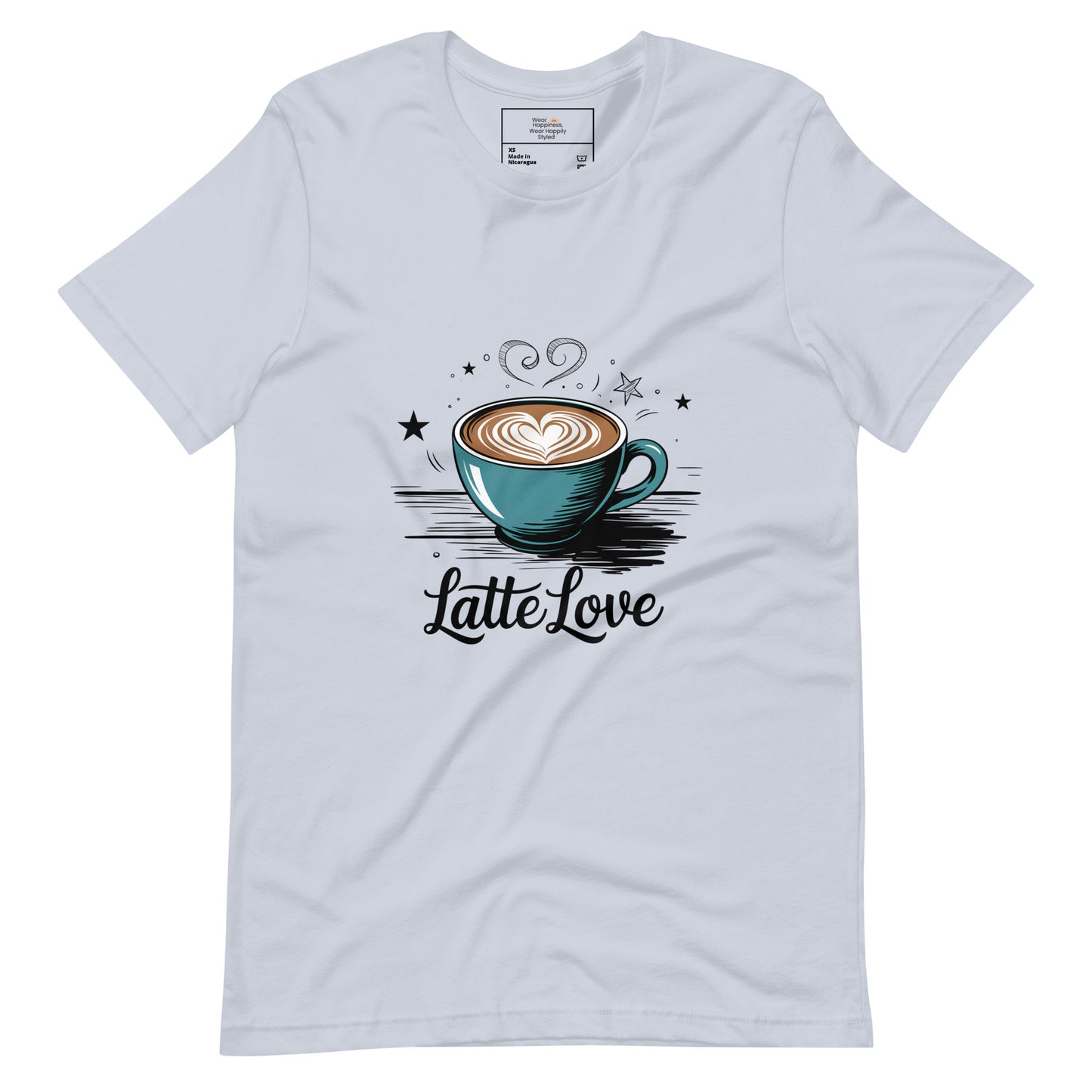 Latte Love - Cute Coffee T-Shirt