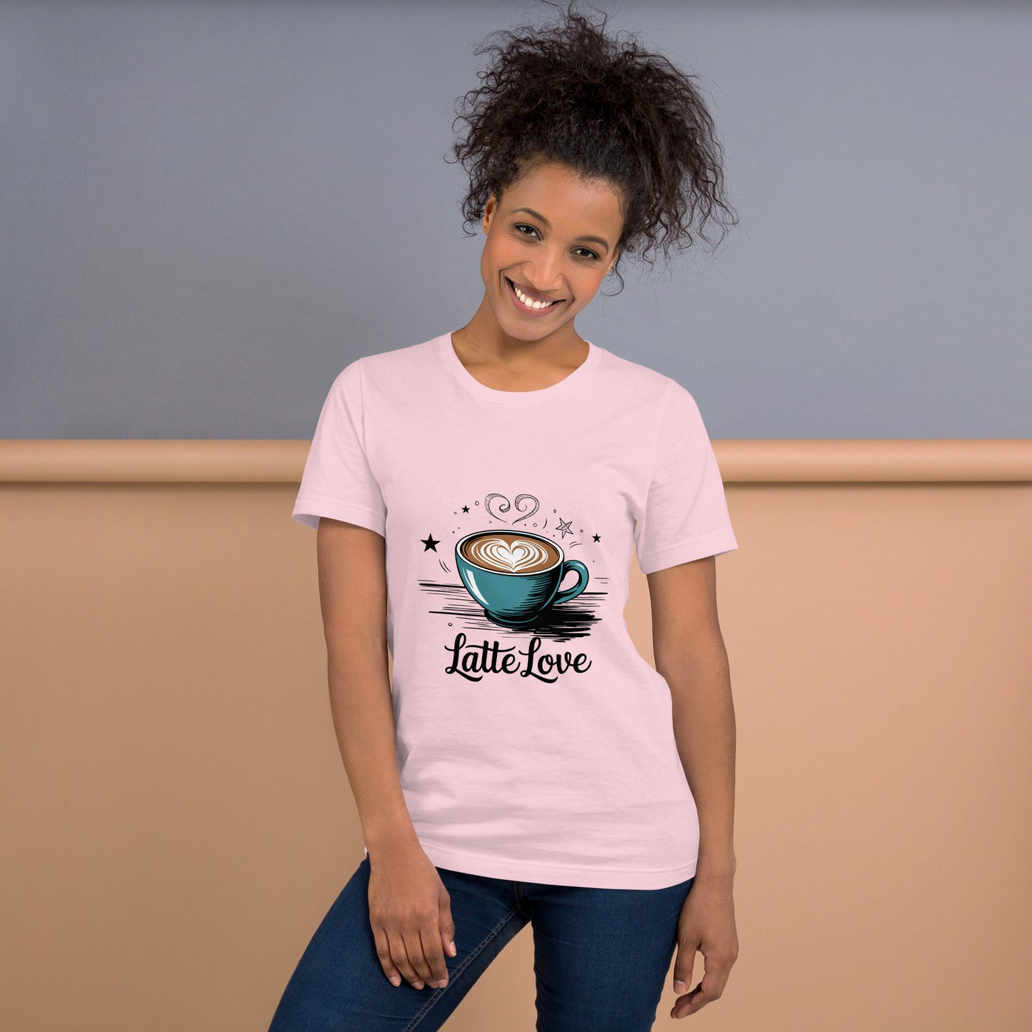 Latte Love - Cute Coffee T-Shirt