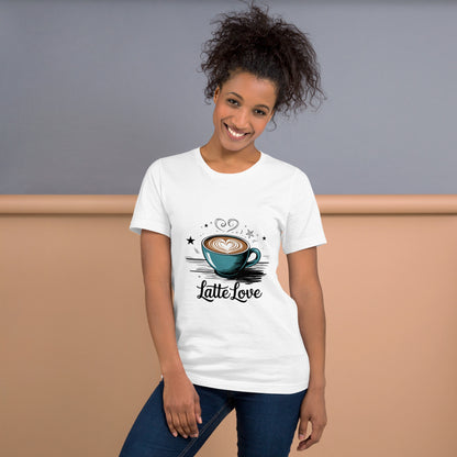 Latte Love - Cute Coffee T-Shirt