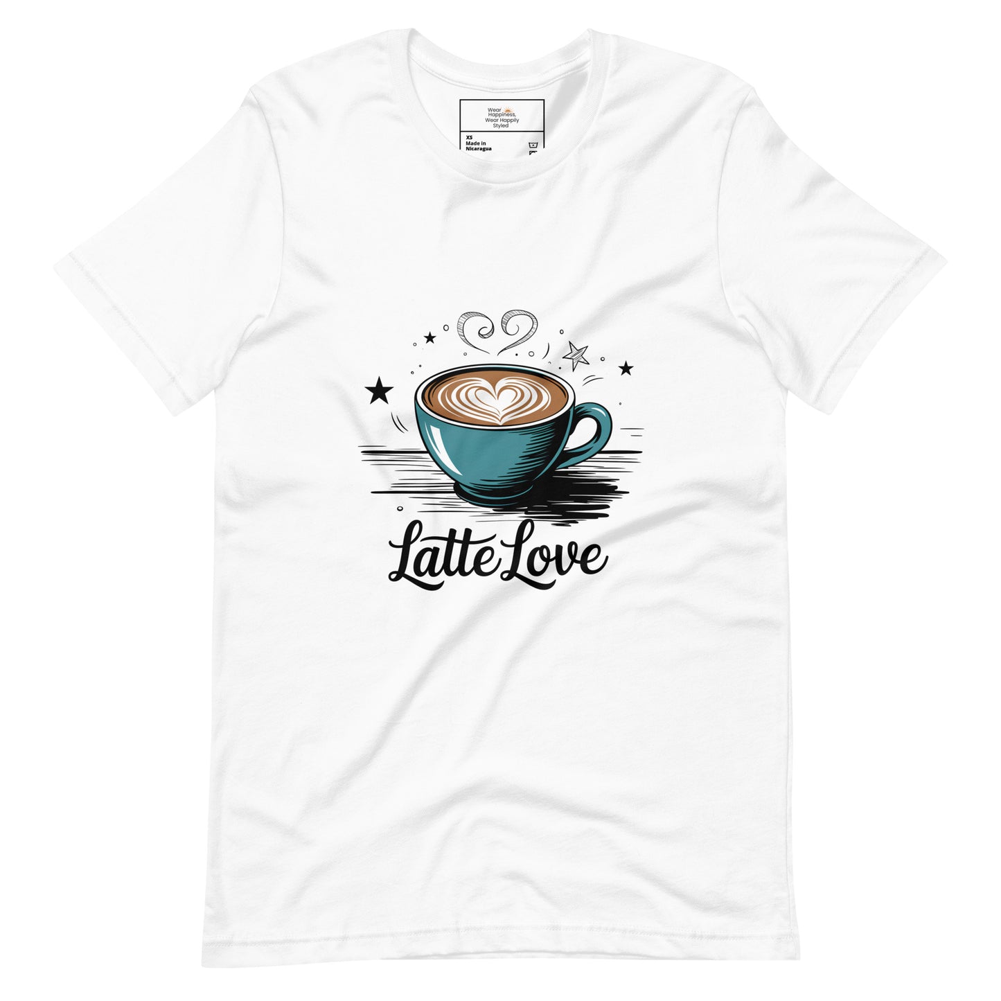 Latte Love - Cute Coffee T-Shirt