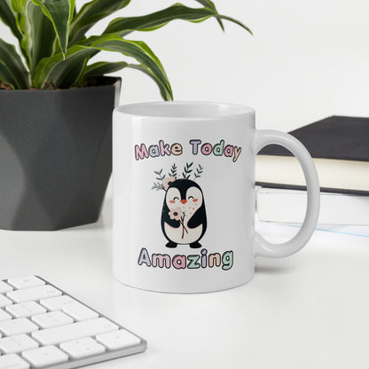 Make Today Amazing - Cute Penguin Mug